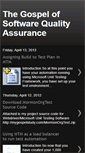 Mobile Screenshot of gospelofsqa.blogspot.com