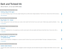 Tablet Screenshot of darkandtwistedink.blogspot.com