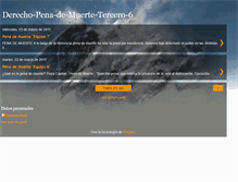 Tablet Screenshot of dercho-pena-de-muerte-tercero-6.blogspot.com