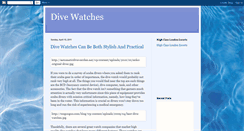 Desktop Screenshot of divewatches.blogspot.com