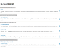 Tablet Screenshot of danielblesson.blogspot.com