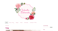 Desktop Screenshot of cinderellafashionista.blogspot.com