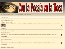 Tablet Screenshot of conlapoesiaenlaboca.blogspot.com