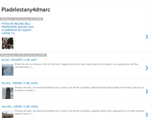 Tablet Screenshot of pladelestany4dmarc.blogspot.com