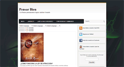 Desktop Screenshot of pensarbien-fv.blogspot.com