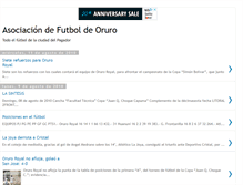 Tablet Screenshot of futboldeoruro.blogspot.com