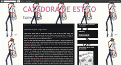 Desktop Screenshot of cazadoradeestilo.blogspot.com