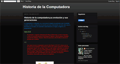 Desktop Screenshot of carballor4o1ahistoriadelacomputadora.blogspot.com