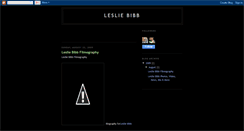 Desktop Screenshot of leslie-bibb-bio.blogspot.com