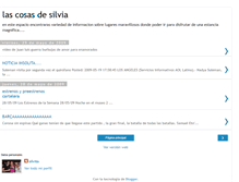 Tablet Screenshot of lascosasdesilvia.blogspot.com
