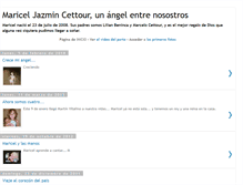 Tablet Screenshot of mariceljazmin.blogspot.com