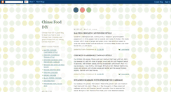 Desktop Screenshot of chinesefooddiy.blogspot.com