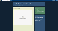 Desktop Screenshot of jadwal-pertandingan-liga-italia.blogspot.com