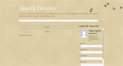 Desktop Screenshot of ameth-deraver.blogspot.com