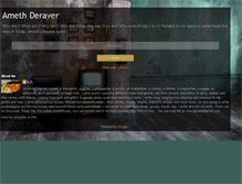 Tablet Screenshot of ameth-deraver.blogspot.com