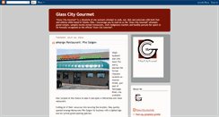 Desktop Screenshot of glasscitygourmet.blogspot.com