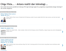 Tablet Screenshot of cikguvista.blogspot.com