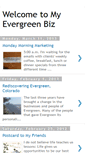 Mobile Screenshot of myevergreenbiz.blogspot.com