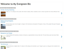 Tablet Screenshot of myevergreenbiz.blogspot.com