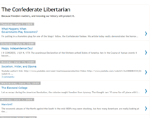 Tablet Screenshot of confederateliberty.blogspot.com