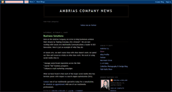 Desktop Screenshot of ambriasconews.blogspot.com