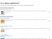 Tablet Screenshot of dolcefoodservices.blogspot.com