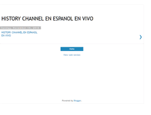 Tablet Screenshot of history-channel-en-espanol.blogspot.com