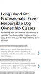 Mobile Screenshot of dfnyresponsibledogownershipprogram.blogspot.com