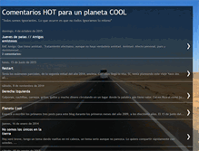 Tablet Screenshot of comentarioshotparaunplanetacool.blogspot.com