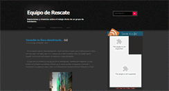 Desktop Screenshot of gruporescatebomberosvalencia.blogspot.com