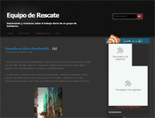 Tablet Screenshot of gruporescatebomberosvalencia.blogspot.com