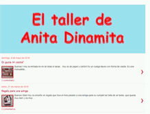 Tablet Screenshot of eltallerdedinamita.blogspot.com