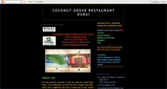 Desktop Screenshot of coconutgrovedubai.blogspot.com