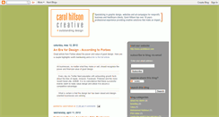 Desktop Screenshot of carolhillson.blogspot.com