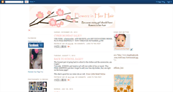 Desktop Screenshot of flowerzinherhair.blogspot.com