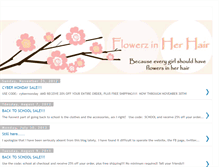 Tablet Screenshot of flowerzinherhair.blogspot.com