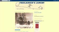 Desktop Screenshot of freelancerslament.blogspot.com