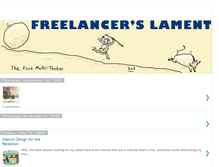Tablet Screenshot of freelancerslament.blogspot.com