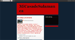 Desktop Screenshot of micasadesalamanca.blogspot.com