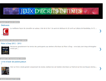 Tablet Screenshot of jeuxdecritsintimes.blogspot.com