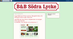 Desktop Screenshot of bnb-sodralycke.blogspot.com