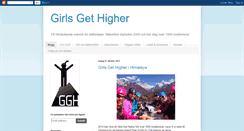 Desktop Screenshot of girlsgethigher.blogspot.com