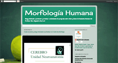 Desktop Screenshot of morfologia-humana.blogspot.com