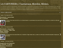 Tablet Screenshot of edicioneslacartonera.blogspot.com