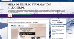 Desktop Screenshot of empleoyformacionvillaverde.blogspot.com