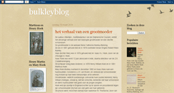 Desktop Screenshot of bulkleyblog.blogspot.com