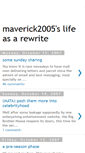 Mobile Screenshot of maverick2005slifeasarewrite.blogspot.com