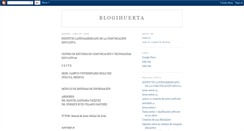Desktop Screenshot of ihuerta.blogspot.com