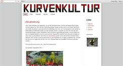 Desktop Screenshot of kurvenkultur.blogspot.com