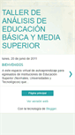 Mobile Screenshot of contenidodeltallerdeanalisis.blogspot.com